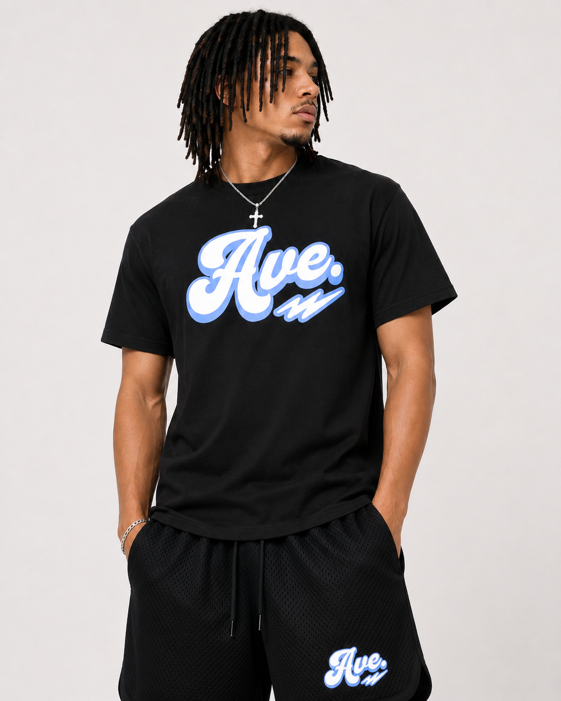 LIGHTNING LOGO TEE (BLACK)