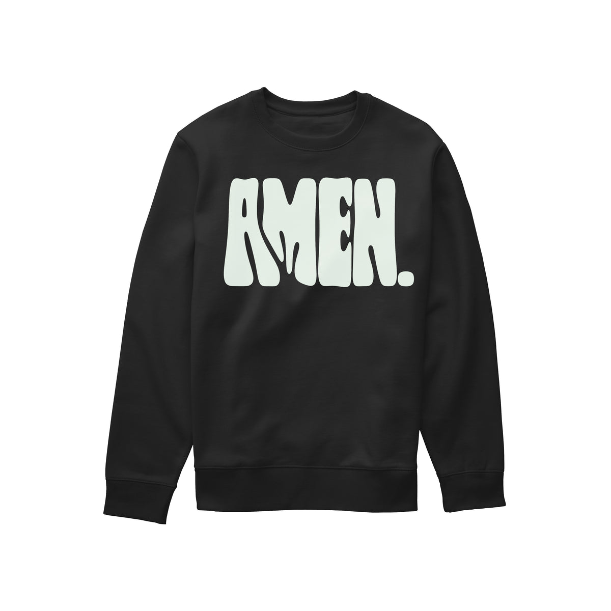AMEN CREWNECK (BLACK)