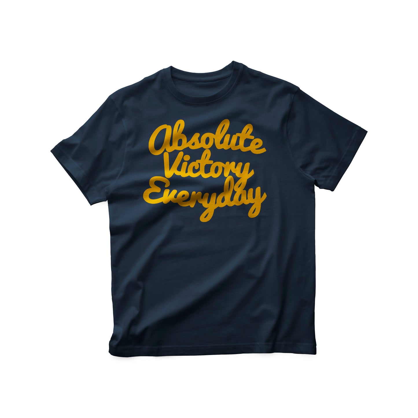 CLASSIC LOGO TEE (NAVY/GOLD)