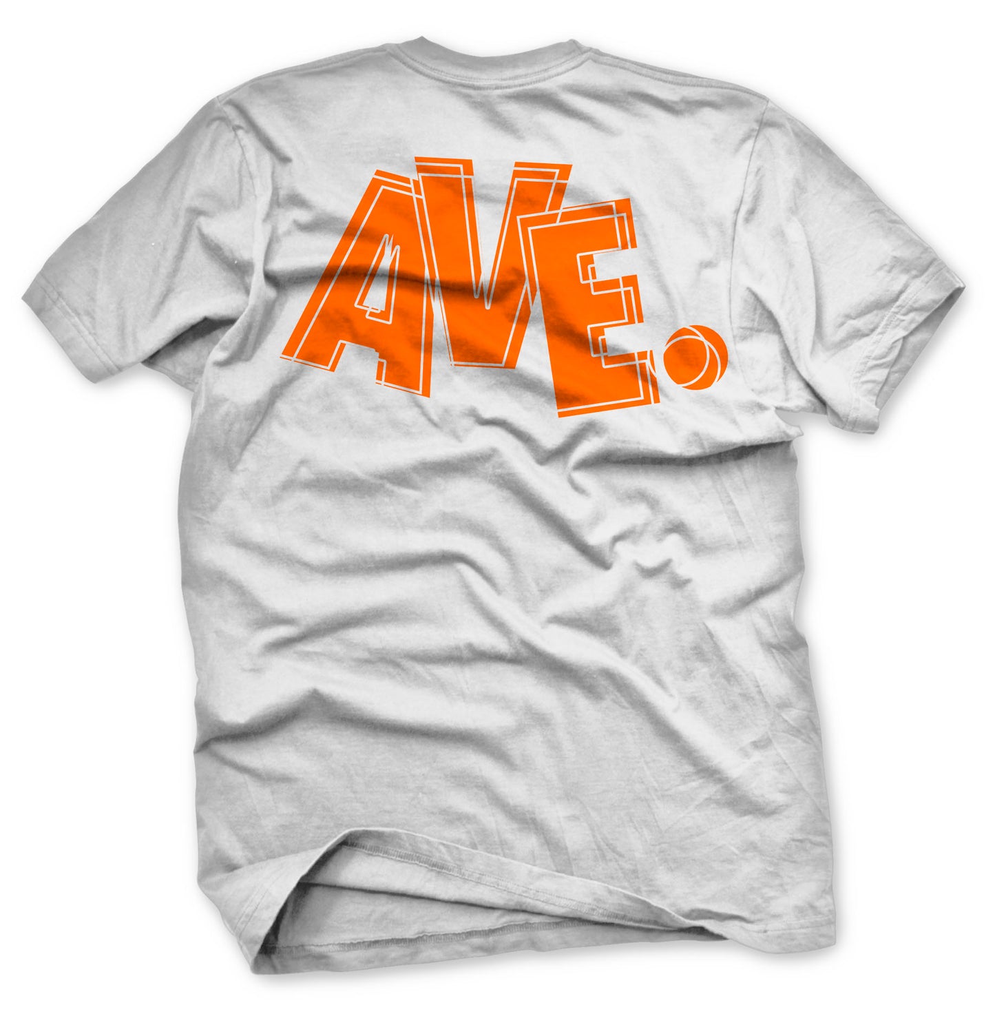 FUTURA AVE TEE (WHITE/ORANGE)
