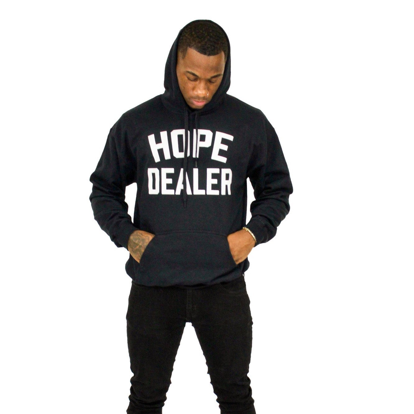 HOPE DEALER HOODIE (BLACK)