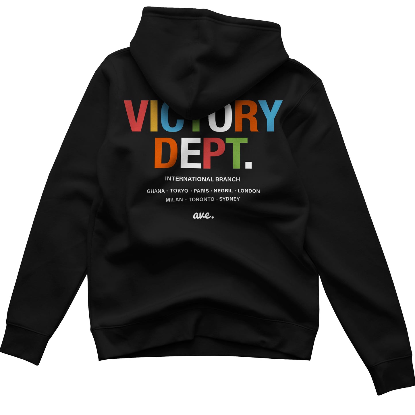 VICTORY DEPT HOODIE (BLACK)