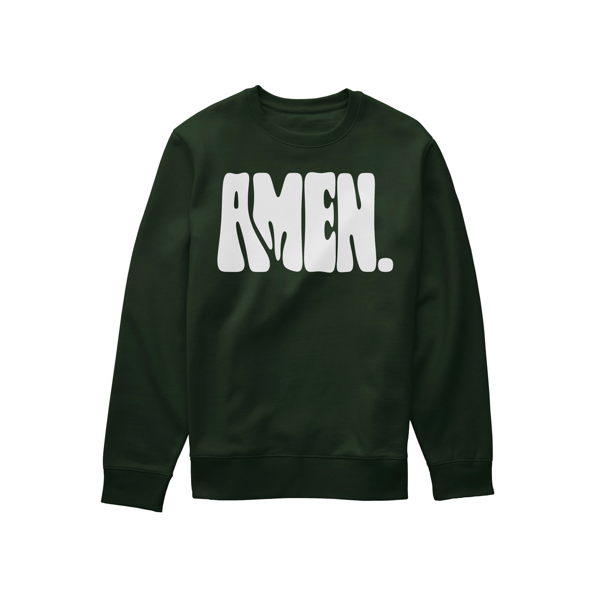 AMEN CREWNECK (SPORT GREEN)