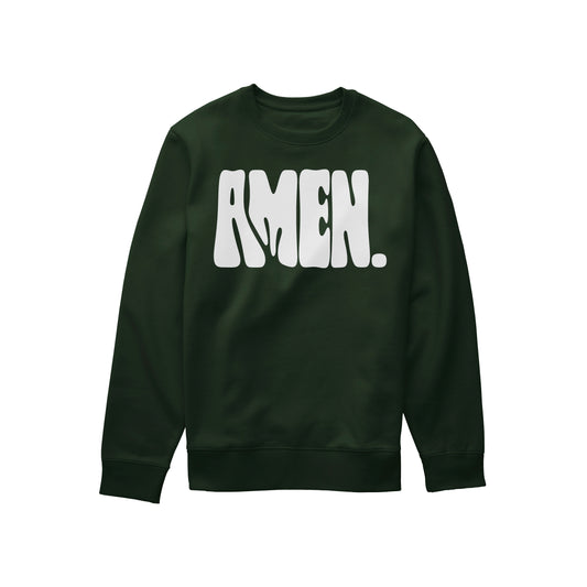 AMEN CREWNECK (SPORT GREEN)