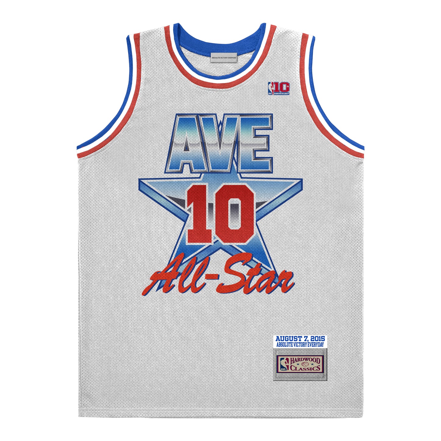 10 YR ANNIVERSARY ALL STAR JERSEY