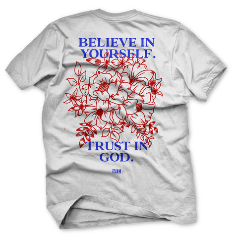 BELIEVE IN YOURSELF TEE (WHITE)