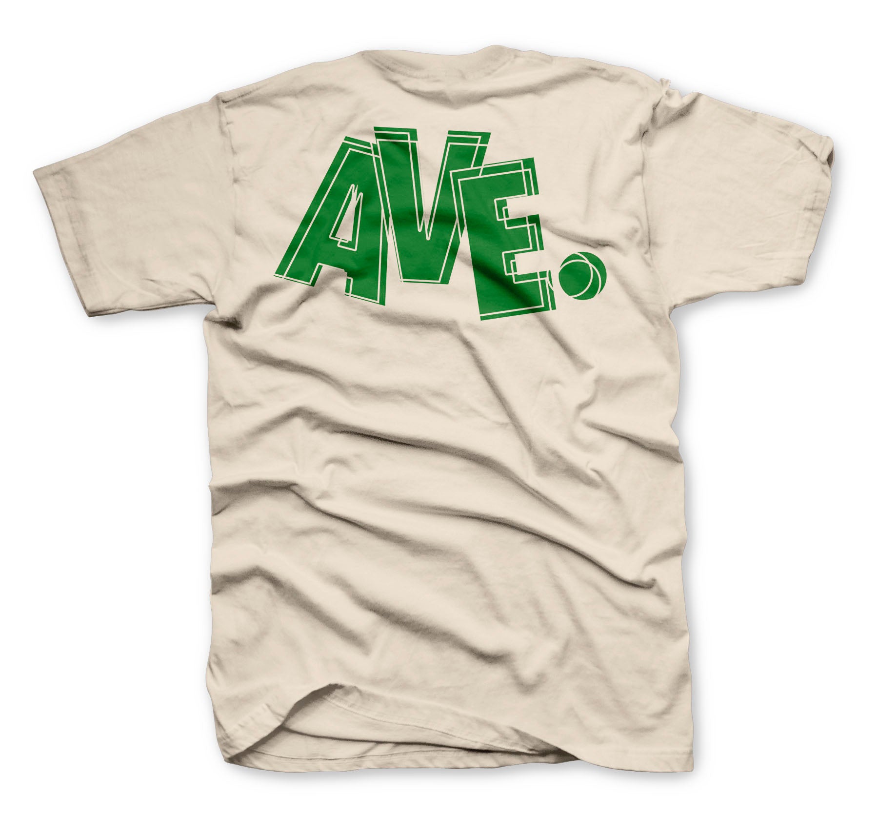 FUTURA AVE TEE (NATURAL/GREEN)