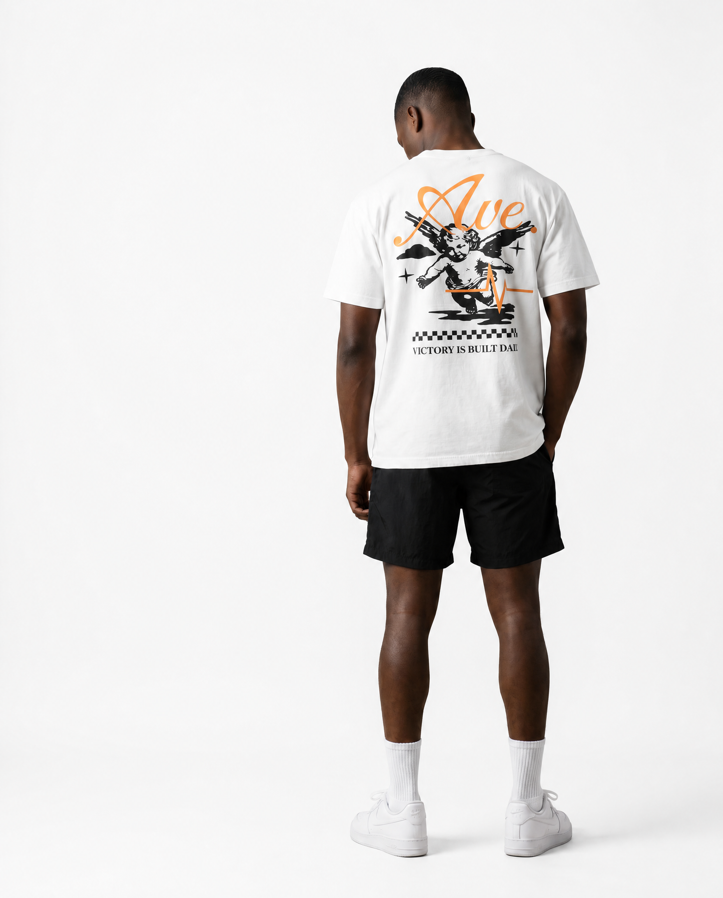 VICTORY IS BUILT DAILY TEE (WHITE)