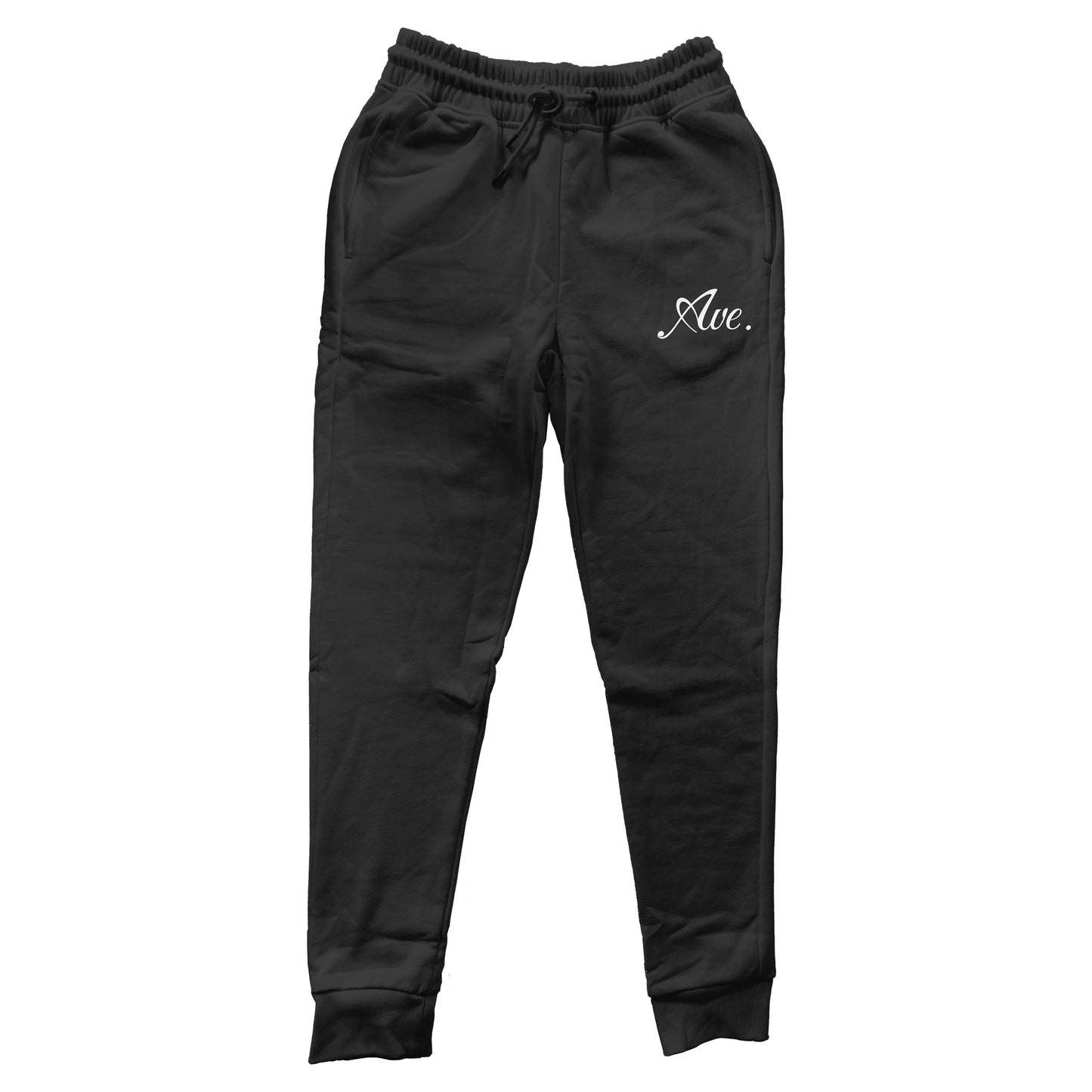 LUX LOGO JOGGERS (BLACK/WHITE)