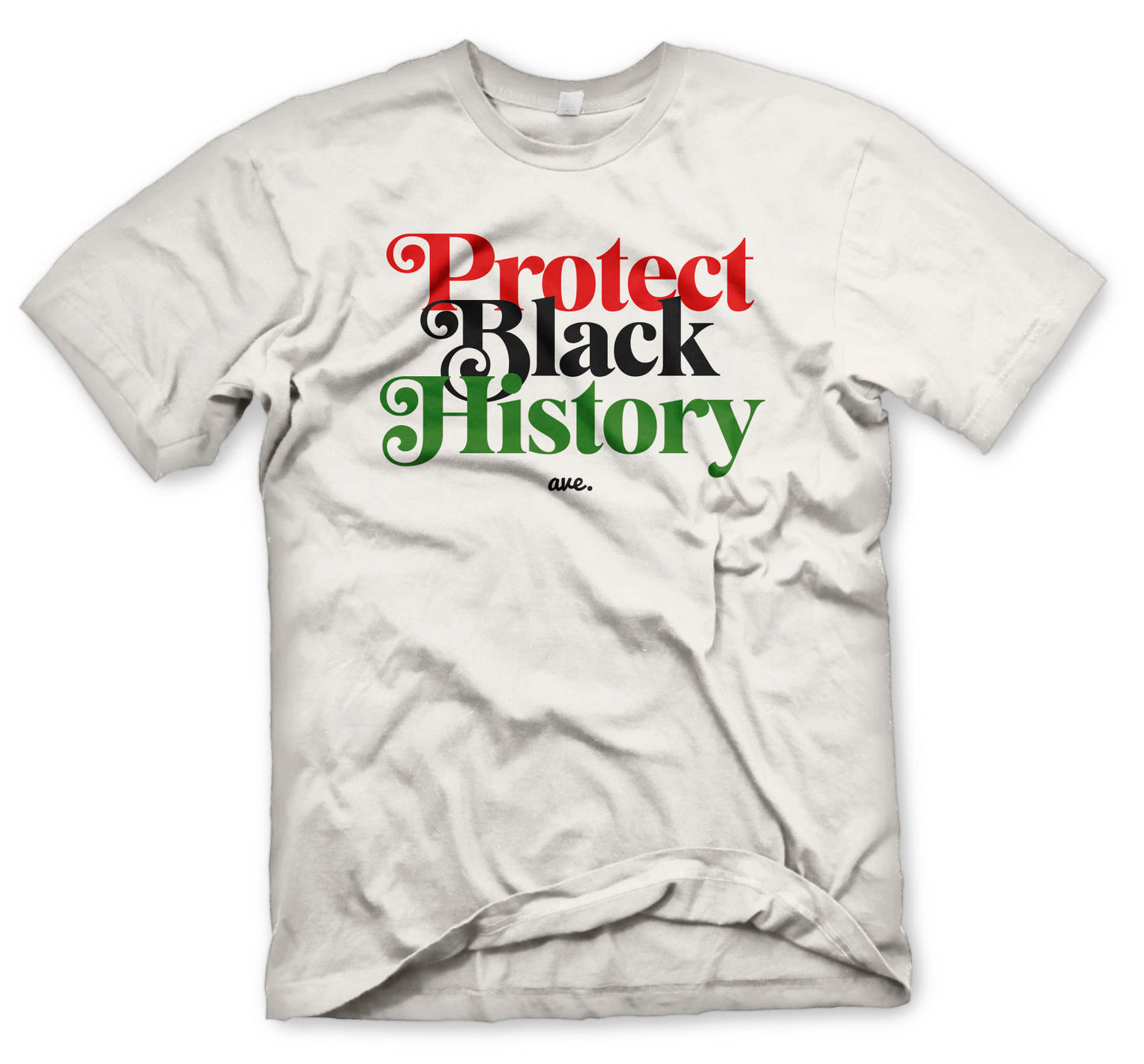 PROTECT BLACK HISTORY TEE (WHITE)