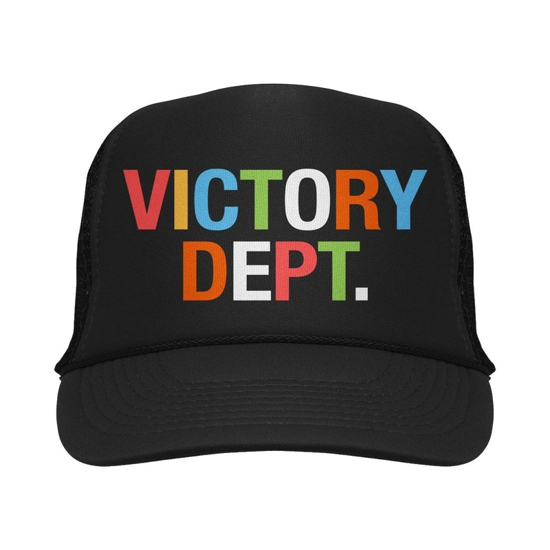 VICTORY DEPT TRUCKER HAT (BLACK)
