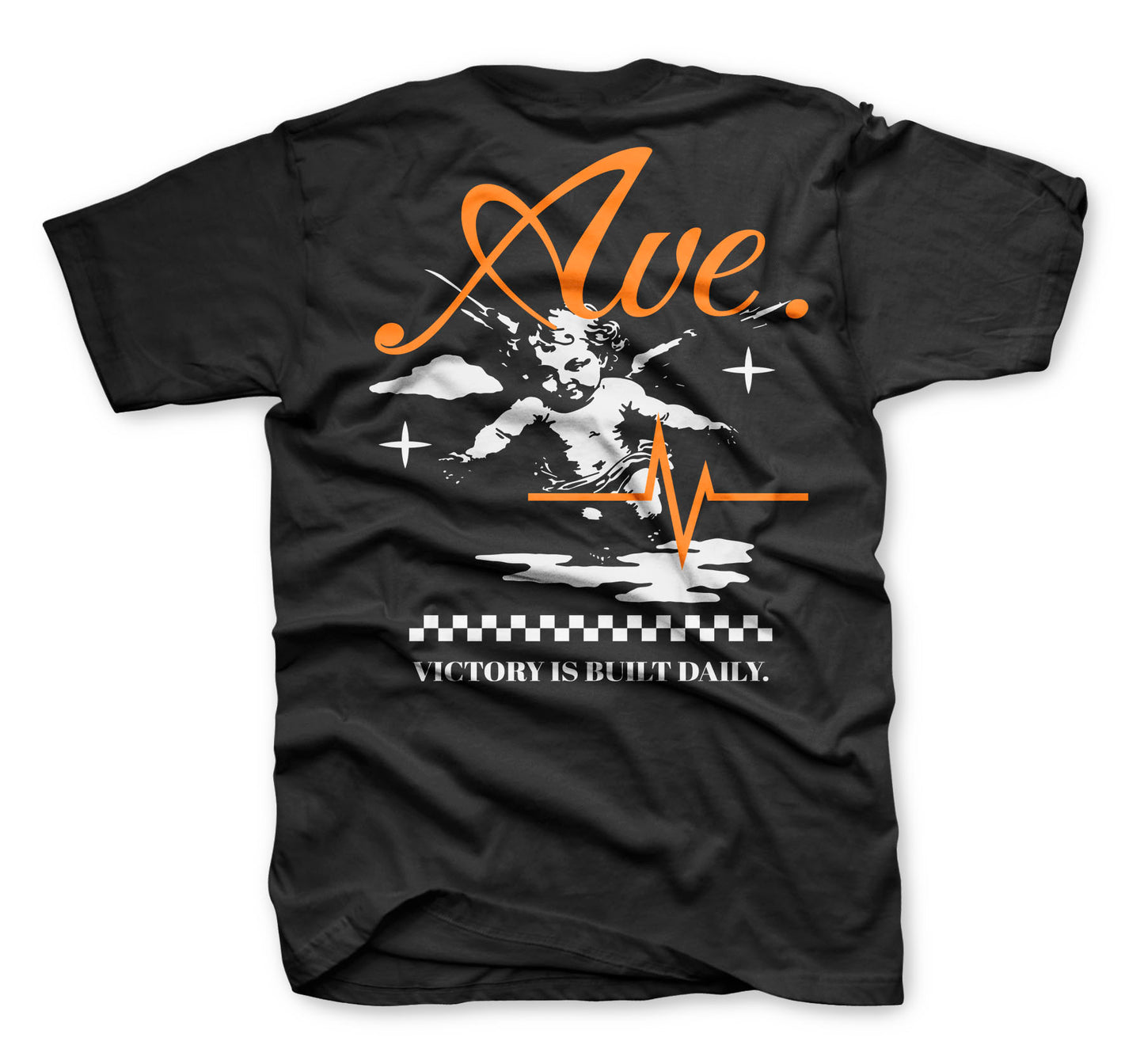 VICTORY IS BUILT DAILY TEE (BLACK)