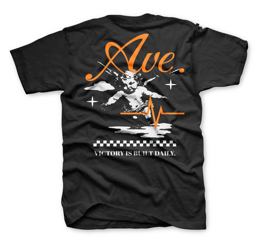 VICTORY IS BUILT DAILY TEE (BLACK)