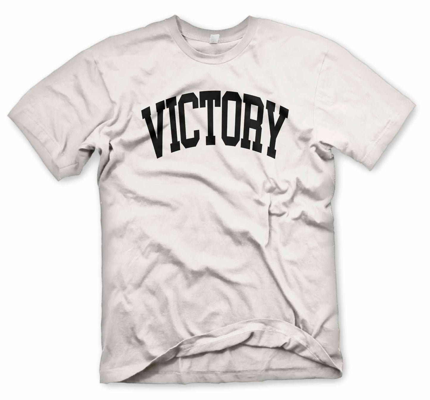 VICTORY TEE (WHITE/BLACK)