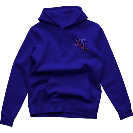 VARSITY AVE HOODIE (COBALT BLUE)