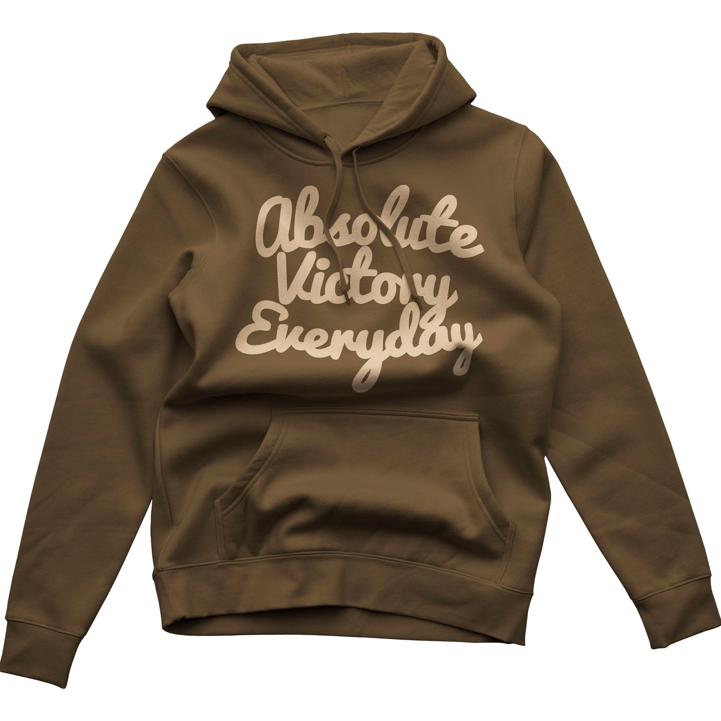 CLASSIC LOGO HOODIE (BROWN/BEIGE)