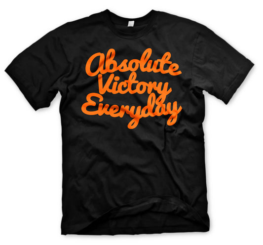 CLASSIC LOGO TEE (BLACK/ORANGE)