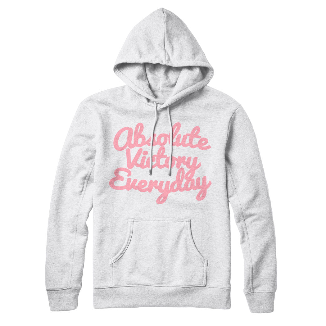 CLASSIC LOGO HOODIE (WHITE/PINK)