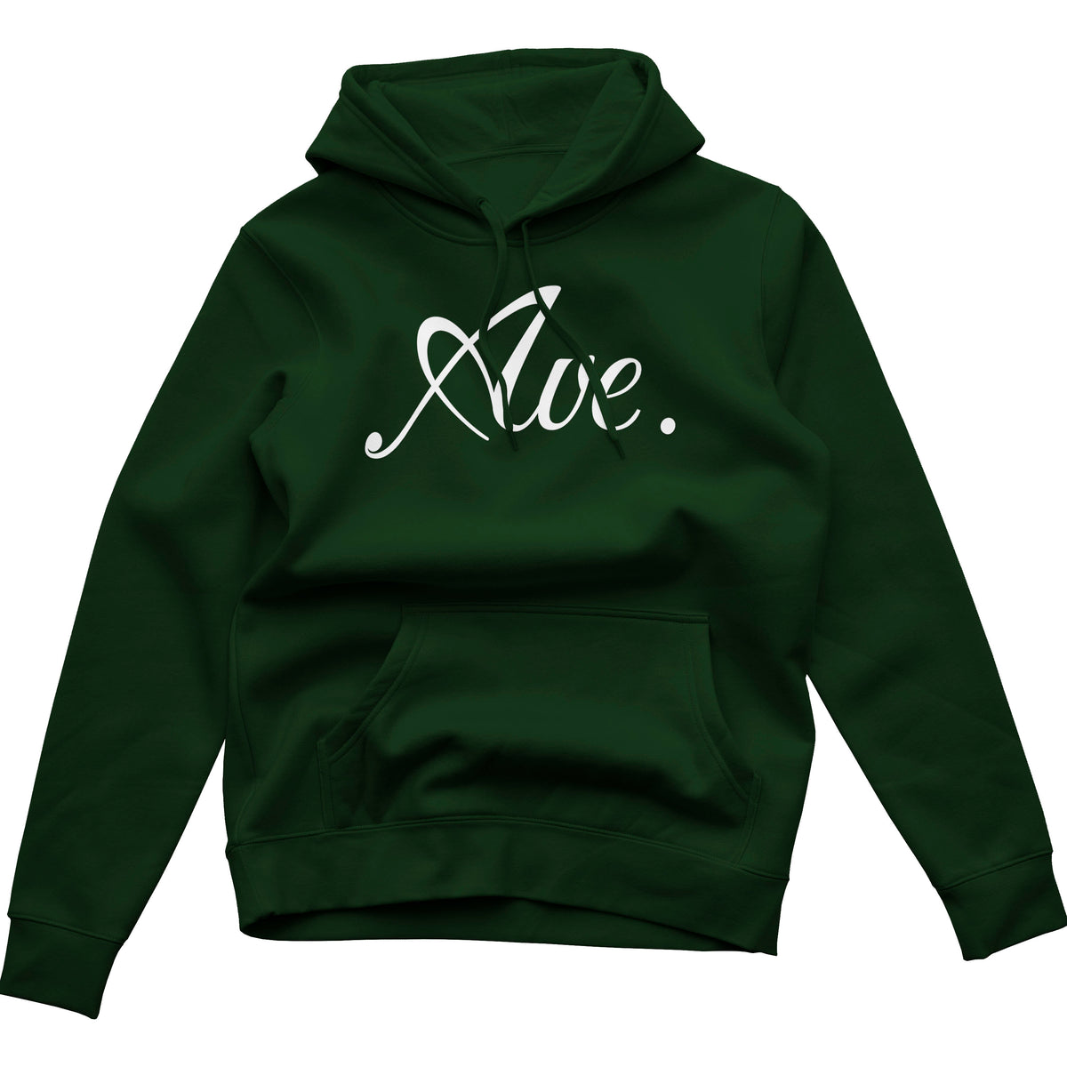 LUX LOGO HOODIE (SPORT GREEN/WHITE)