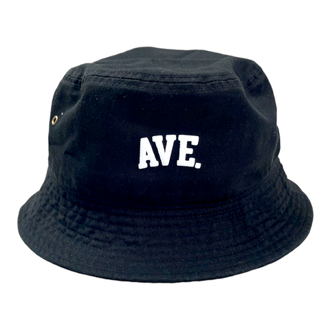 AVE BUCKET HAT (BLACK)